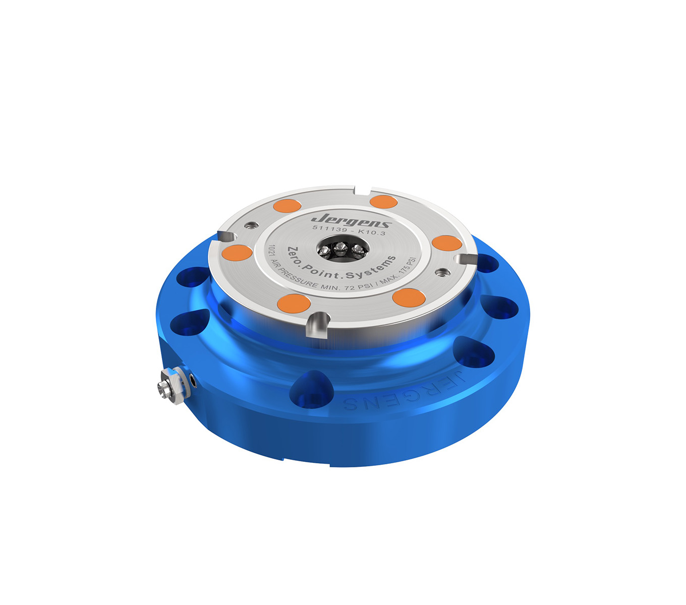 Jergens 5RA160ZPS | 160.00mm Diameter Vise Adapter Plate