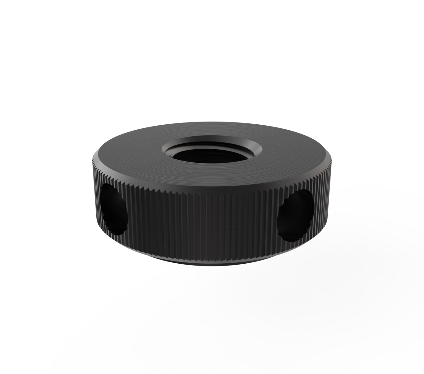 Jergens 28104 | 3/4"-10 Thread Size Knurled Lock Nut