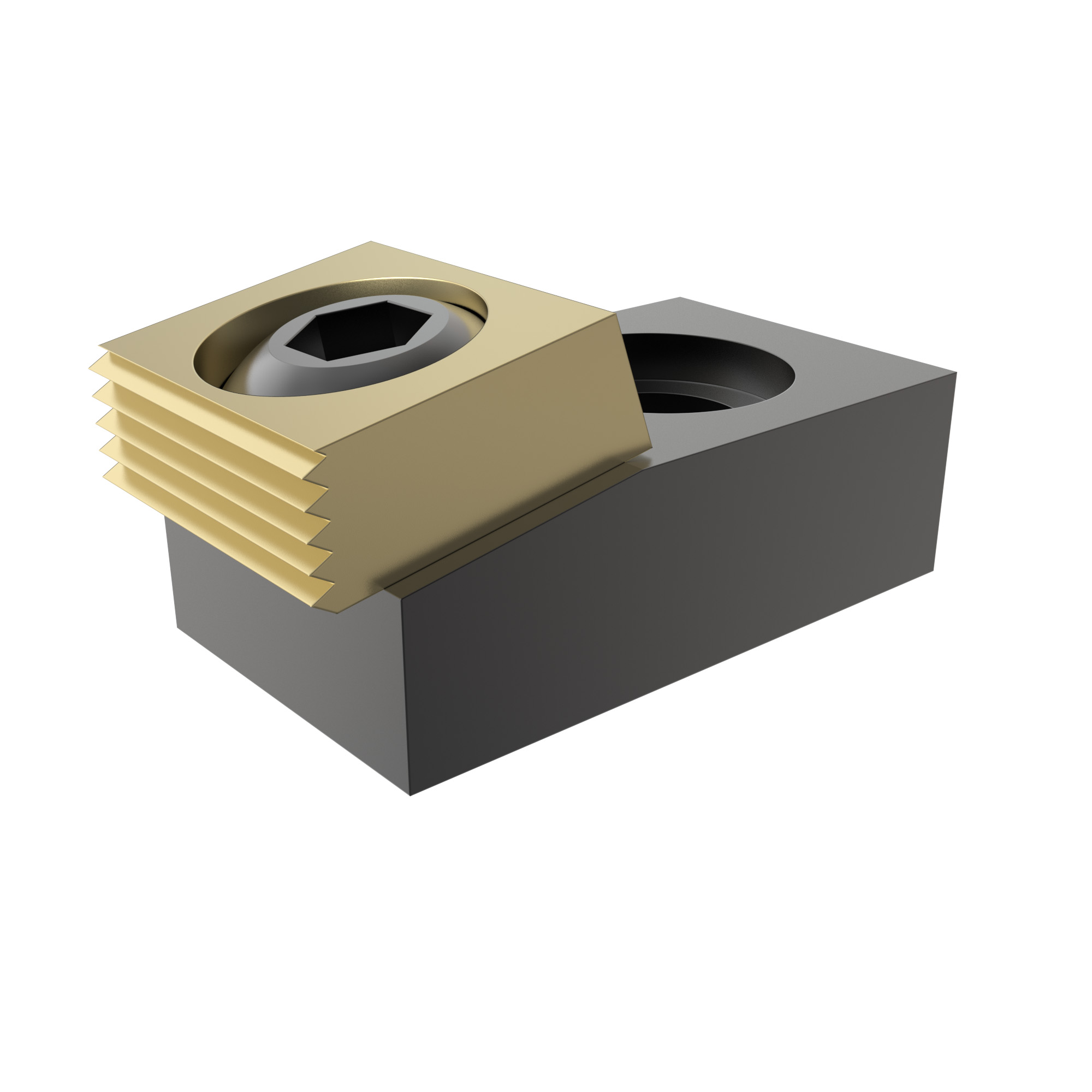 Jergens 68750 | 5/8" T-Slot Size x 4000 lbs Holding Force Toe T-Slot Clamp