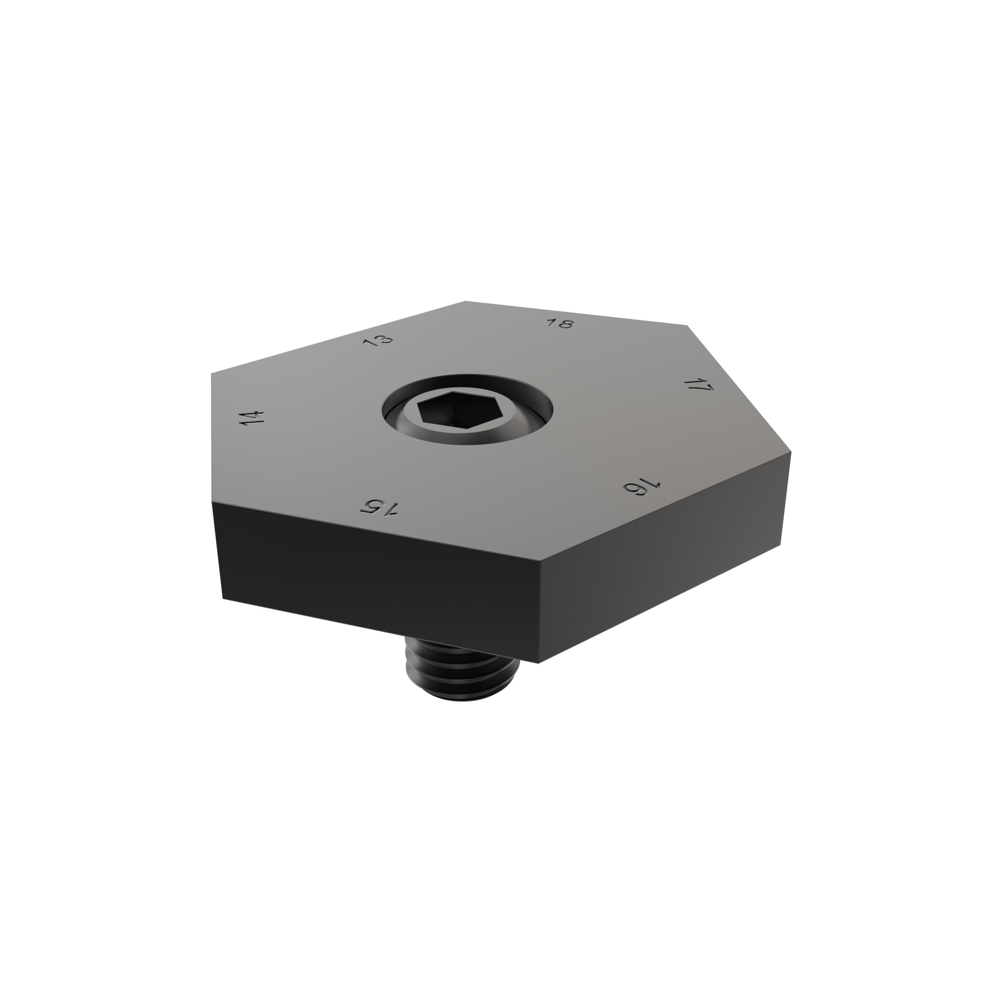 Jergens 68653 | M12 Thread x 17800 lbs Holding Force Adjustable Clamp