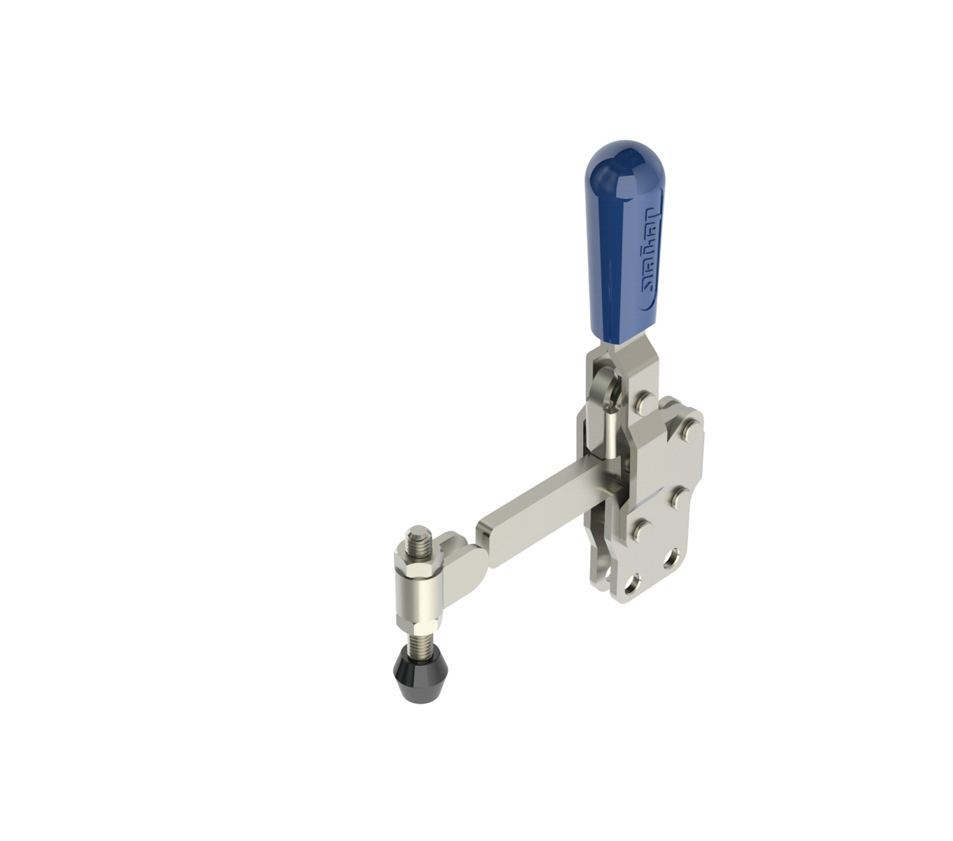 Jergens 70122 | 62 Degree Handle Moves 472 lbs Holding Capacity Vertical Toggle Clamp