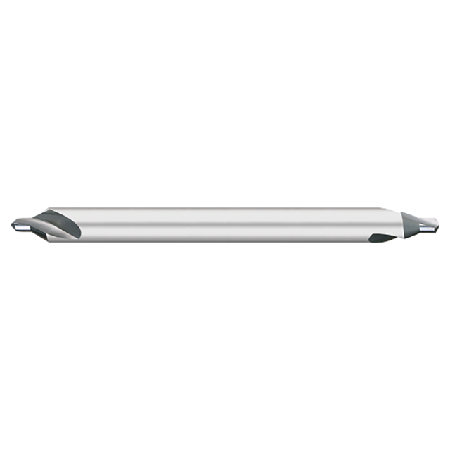 Titan USA CS95466 | 0.1094" Diameter x 0.2500" Shank x 4.0000" OAL 2 Flute Uncoated Carbide Combination Drill & Countersink