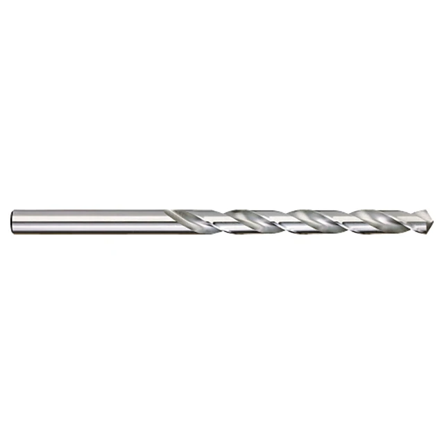 Titan USA CD66616 | 0.3750" Diameter x 0.3750" Shank x 8.0000" OAL 2 Flute Bright Coated High speed steel Extra Long Drill Bit