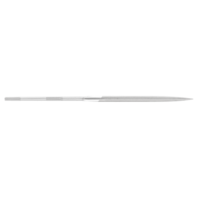 Pferd 12504083 | 12066 1/8" Shank x 6-1/4" Length x 13/64" Width 2 Cut Steel Needle Swiss-Pattern File