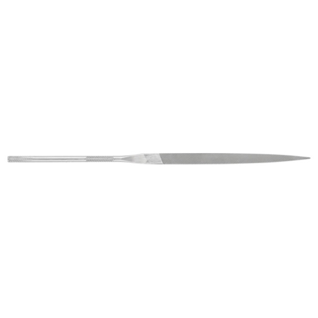 Pferd 12505061 | 12011 7/64" Shank x 5-1/2" Length x 13/64" Width Flat Steel Needle Swiss-Pattern File