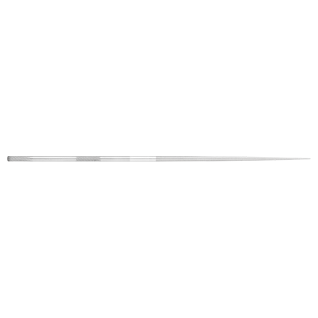 Pferd 12512081 | 12003 1/8" Shank x 6-1/4" Length x 1/8" Width Round Steel Needle Swiss-Pattern File