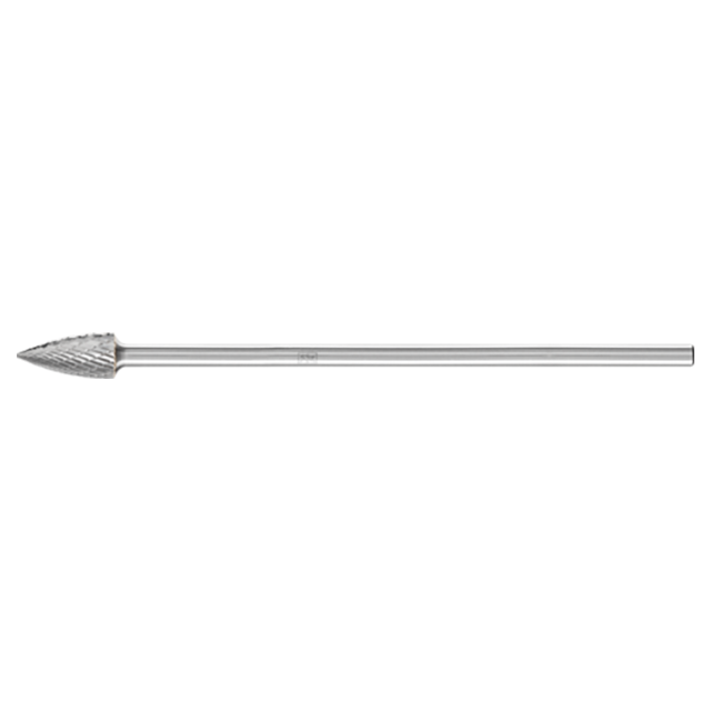 Pferd 21722760 | 22760 1/2" Diameter x 1/4" Shank x 6-7/8" OAL x 1" LOC Annealed cast iron Burr