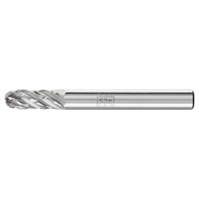 Pferd 21724398 | 24398 1/4" Diameter x 1/4" Shank x 1-15/16" OAL x 5/8" LOC Case-hardened steels Burr