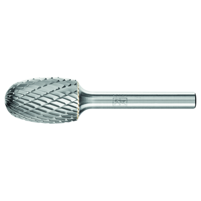 Pferd 21724662 | 24662 5/8" Diameter x 1/4" Shank x 2-3/4" OAL x 1" LOC Annealed cast iron Burr