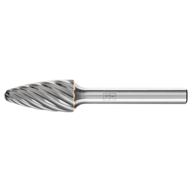 Pferd 21724727 | 24727 1/2" Diameter x 1/4" Shank x 2-3/4" OAL x 1" LOC Hard non-ferrous metal Burr