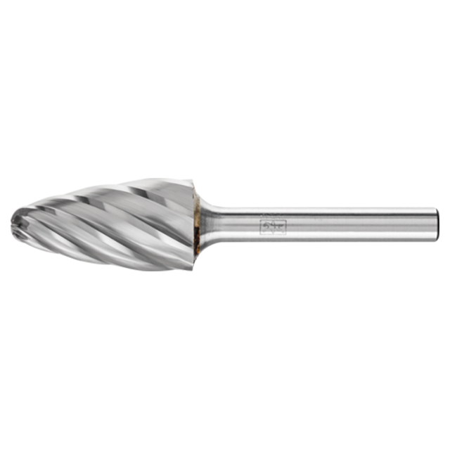 Pferd 21724745 | 24745 5/8" Diameter x 1/4" Shank x 2-3/4" OAL x 1" LOC Aluminum Burr