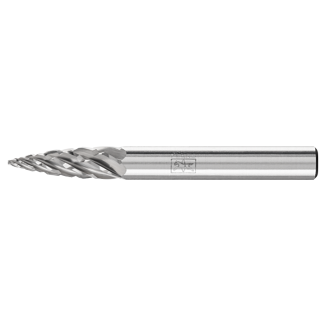 Pferd 21724788 | 24788 1/4" Diameter x 1/4" Shank x 1-15/16" OAL x 5/8" LOC Case-hardened steels Burr