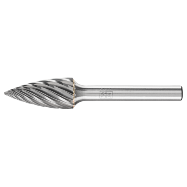 Pferd 21724817 | 24817 1/2" Diameter x 1/4" Shank x 2-3/4" OAL x 1" LOC Hard non-ferrous metal Burr