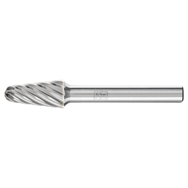 Pferd 21725157 | 25157 3/8" Diameter x 1/4" Shank x 3" OAL x 1.0625" LOC Hard non-ferrous metal Burr