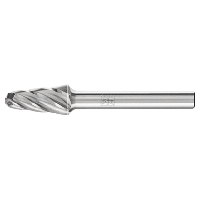 Pferd 21725160 | 25160 3/8" Diameter x 1/4" Shank x 3" OAL x 1.0625" LOC Aluminum Burr