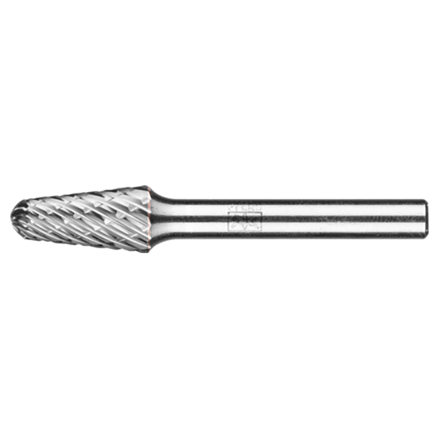 Pferd 21728003 | 28003 3/8" Diameter x 1/4" Shank x 3" OAL x 1.0625" LOC Annealed cast iron Burr