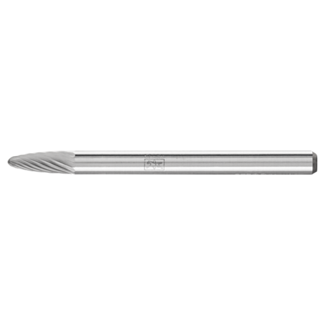 Pferd 21823301 | 23301 1/8" Diameter x 1/8" Shank x 1-1/2" OAL x 1/4" LOC Annealed cast iron Burr