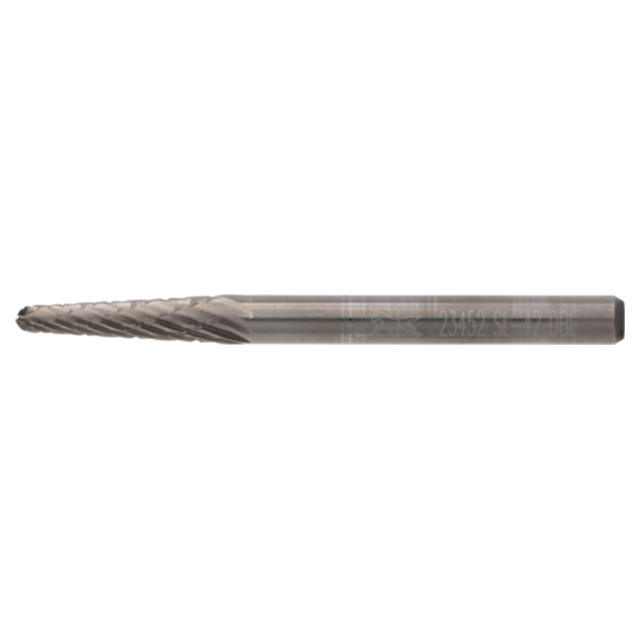 Pferd 21823452 | 23452 1/8" Diameter x 1/8" Shank x 1-1/2" OAL x 1/2" LOC Annealed cast iron Burr