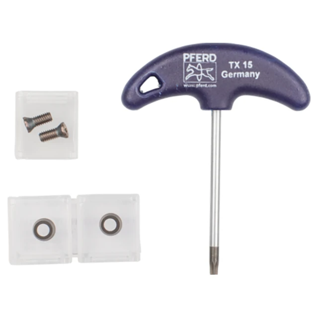 Pferd 22000030 | 20128 2" Torx Key 2 Screw 2 Insert Service set