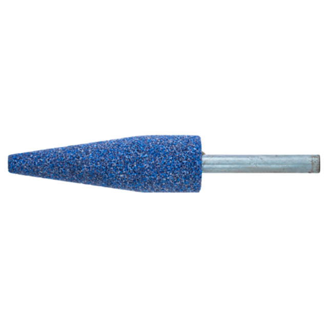 Pferd 35001281 | 30000 3/4" Diameter x 1/4" Shank x 2-1/2" Width 46 Grit Cobalt-based alloy Abrasive Mounted Point