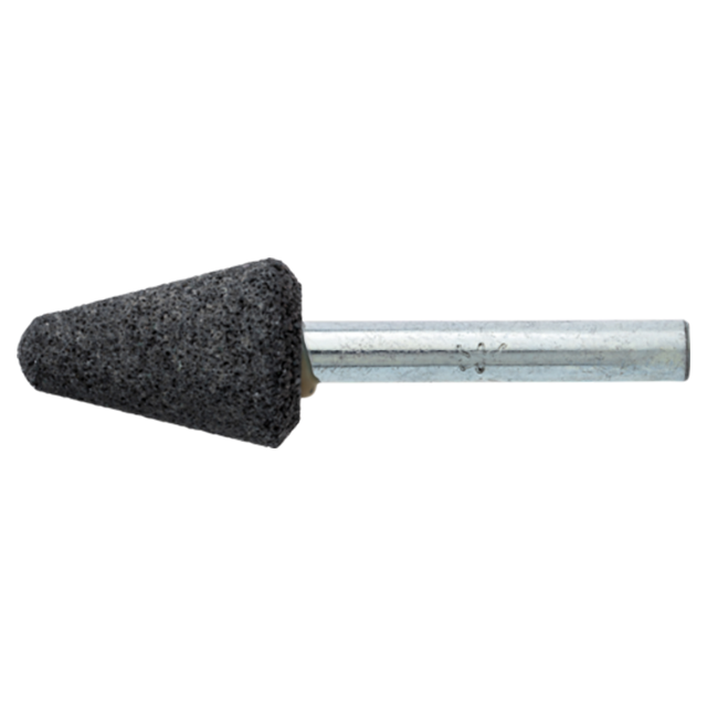 Pferd 35005303 | 31042 3/4" Diameter x 1/4" Shank x 1-1/8" Width 30 Grit Annealed cast iron Abrasive Mounted Point