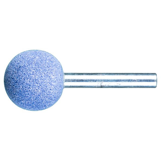Pferd 35025279 | 30023 1" Diameter x 1/4" Shank x 1" Width 80 Grit Cobalt-based alloy Abrasive Mounted Point