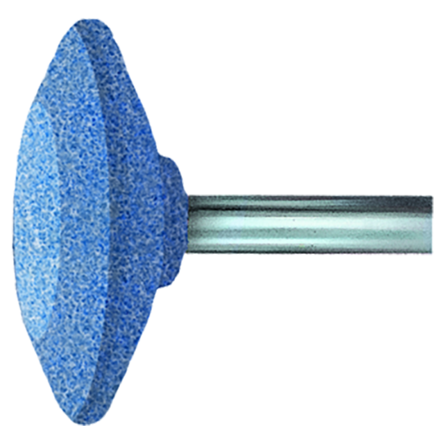 Pferd 35036279 | 30032 1-5/8" Diameter x 1/4" Shank x 3/8" Width 80 Grit Cobalt-based alloy Abrasive Mounted Point