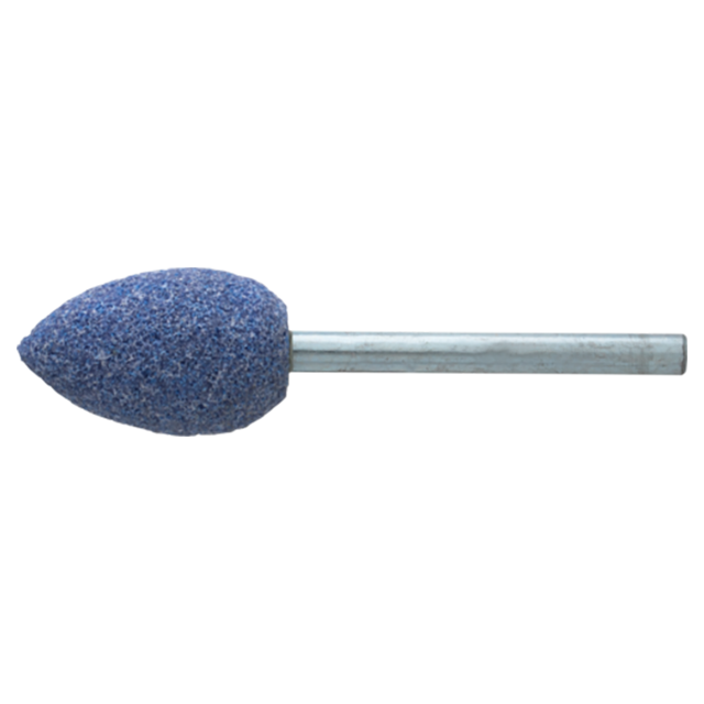 Pferd 35102281 | 30054 1/2" Diameter x 1/8" Shank x 3/4" Width 80 Grit Cobalt-based alloy Abrasive Mounted Point