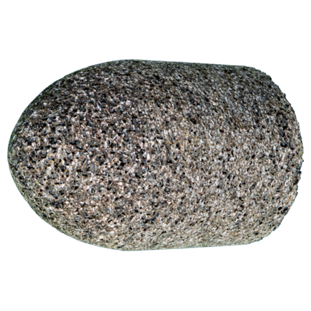 Pferd 39008690 | 61829 5/8"-11 Thread x 3" Width 16 Grit Cast iron Abrasive Cone
