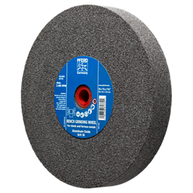 Pferd 39008746 | 61774 10" Diameter x 1-1/2" Width 36 Grit Cast iron Grinding Wheel