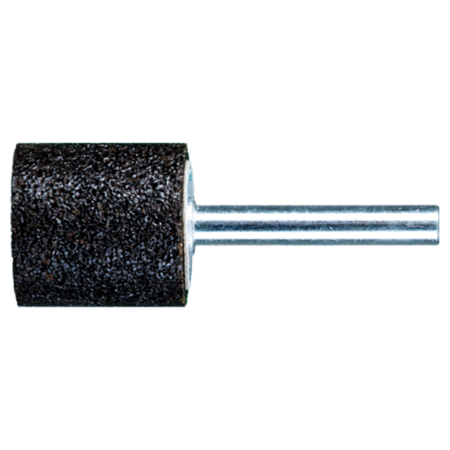 Pferd 39101248 | 35379 1" Diameter x 1/4" Shank x 1" Width 30 Grit Stainless steel Abrasive Mounted Point