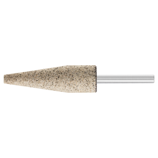 Pferd 39101387 | 35101 3/4" Diameter x 1/4" Shank x 2-1/2" Width 30 Grit Stainless steel Abrasive Mounted Point