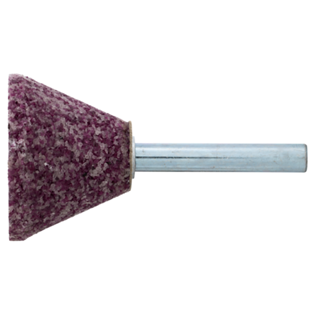 Pferd 39101601 | 31170 1-3/8" Diameter x 1/4" Shank x 1" Width 30 Grit Cast steel Abrasive Mounted Point