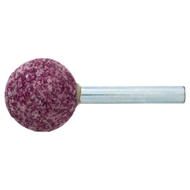 Pferd 31150 | 31150 1" Diameter x 1/4" Shank x 1" Width 30 Grit Cast steel Abrasive Mounted Point