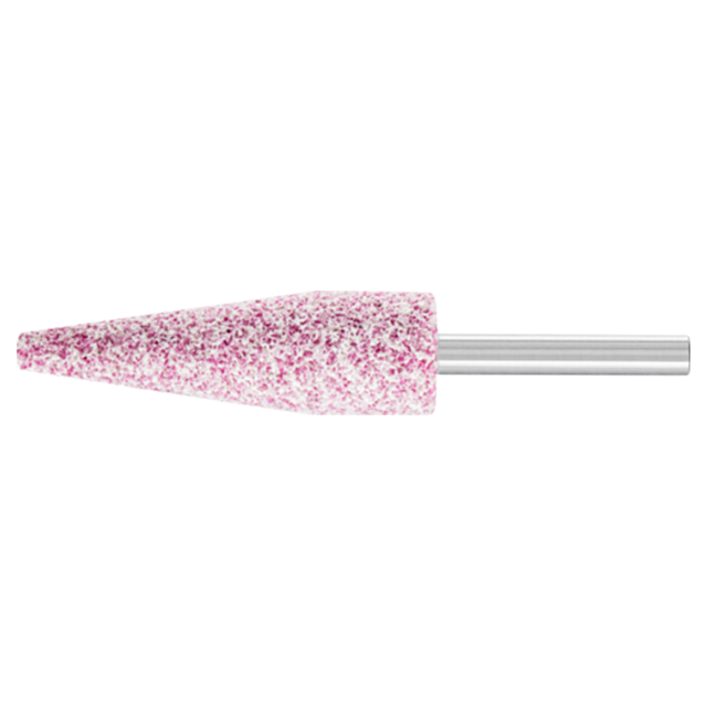 Pferd 39105041 | 31000 3/4" Diameter x 1/4" Shank x 2-1/2" Width 30 Grit Cast steel Abrasive Mounted Point