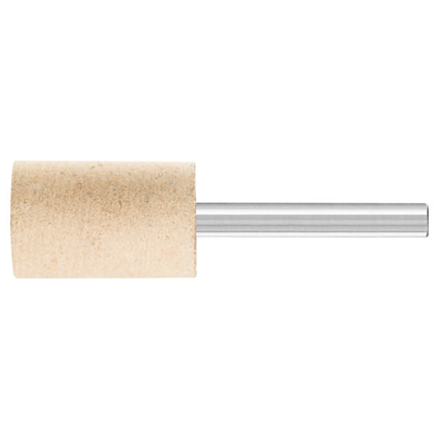 Pferd 41826212 | 36295 3/4" Diameter x 1/4" Shank x 1-1/4" Width 120 Grit Aluminum Mounted Point