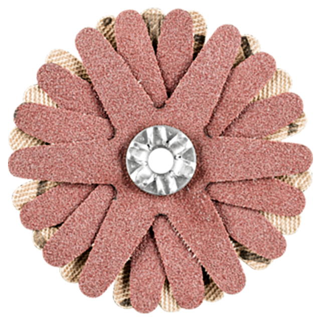 Pferd 42732068 | 44017 2" Diameter 180 Grit Aluminum Cross Buff