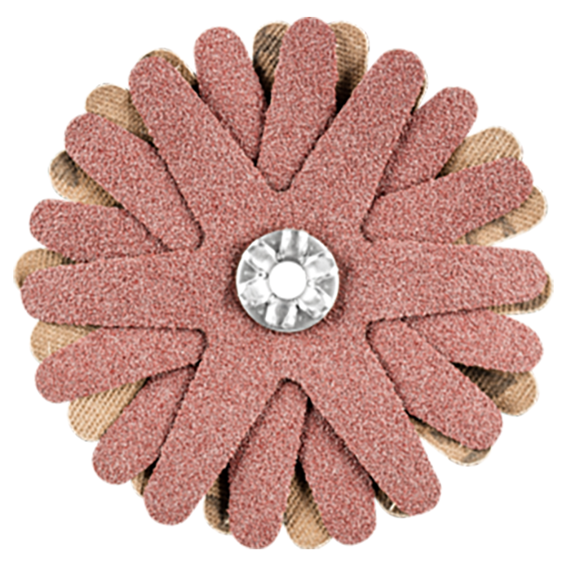 Pferd 42732086 | 44021 2,3/8" Diameter 120 Grit Aluminum Cross Buff