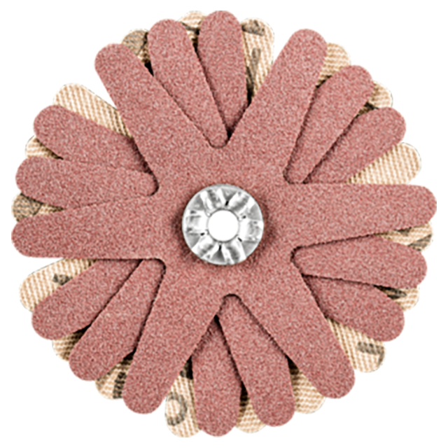 Pferd 42732088 | 44022 2,3/8" Diameter 180 Grit Aluminum Cross Buff