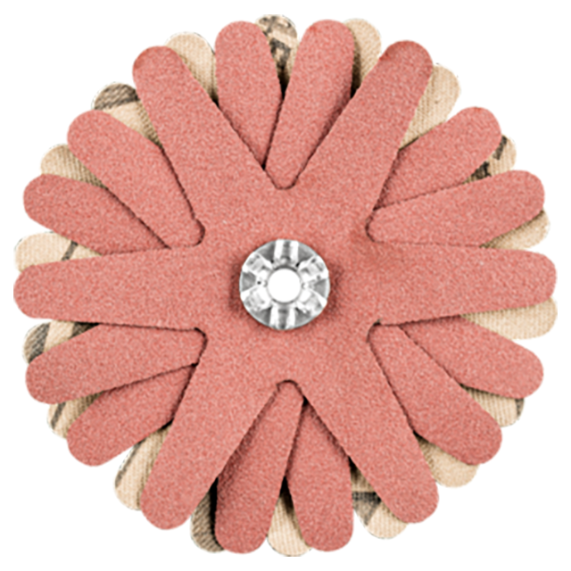Pferd 42732109 | 44028 2-3/4" Diameter 240 Grit Aluminum Cross Buff