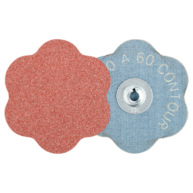Pferd 42759001 | 42117 2-3/8" Diameter 60 Contour Grit Annealed cast iron Contour Abrasive Disc