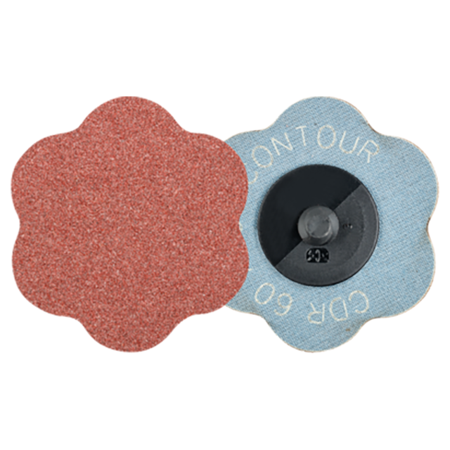 Pferd 42759005 | 42425 2-3/8" Diameter 60 Contour Grit Annealed cast iron Contour Abrasive Disc