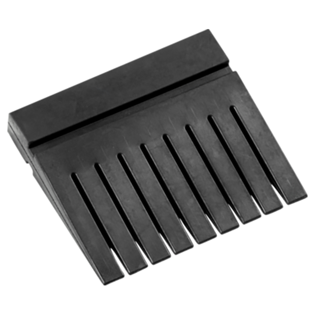 Pferd 42800120 | 45951 2" Length x 2" Width Rubber Flap