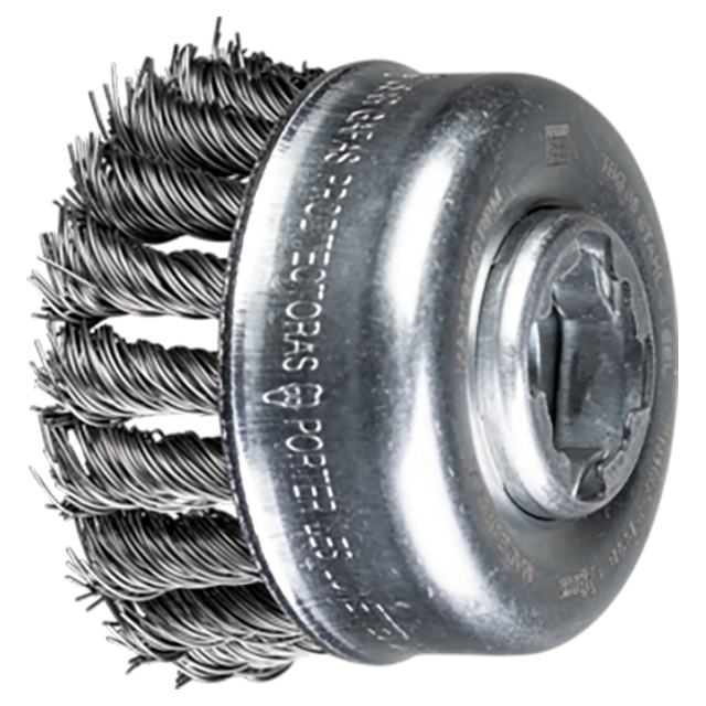 Pferd 43305026 | 80717 2-3/4" Diameter Cast iron Knot Cup Brush