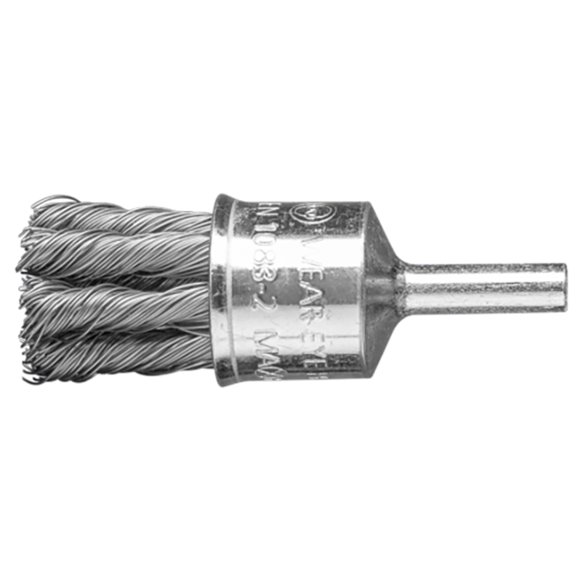 Pferd 43740052 | 764350 3/4" Diameter x 1/4" Shank Cast iron Knot End Brush