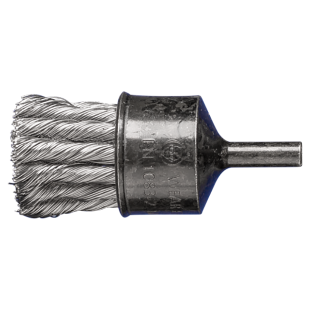 Pferd 43740057 | 764404 1" Diameter x 1/4" Shank Aluminum Knot End Brush