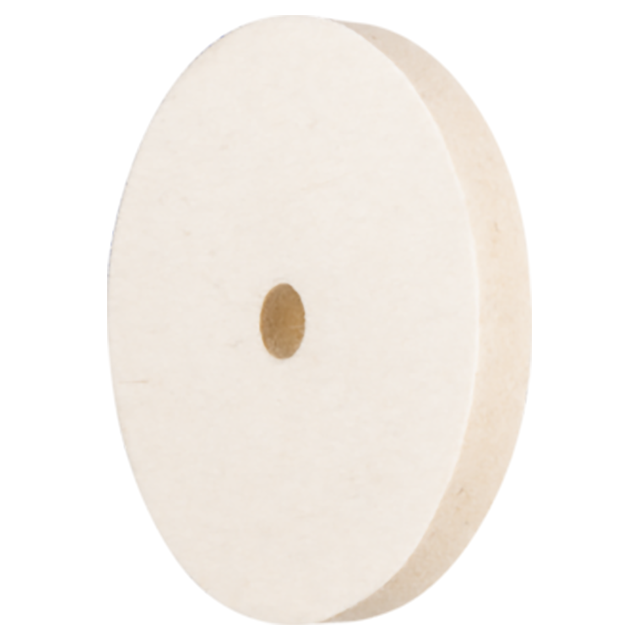 Pferd 44367010 | 48693 3,5/32" Diameter x 3/8" Width Aluminum Felt wheel