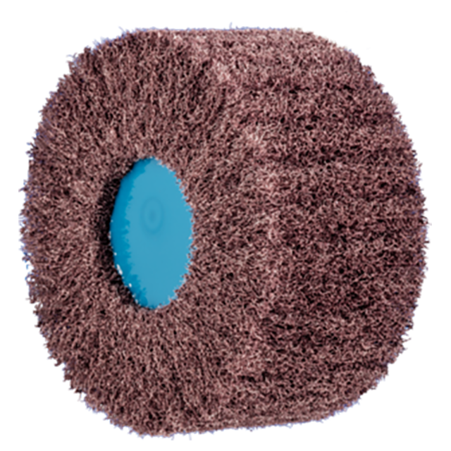 Pferd 44642021 | 43188 5/8"-11 Thread x 2" Width 100 Grit Aluminum Non-Woven Finishing Drum