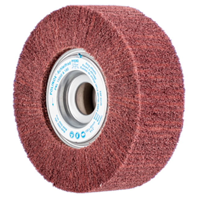 Pferd 44644119 | 43129 6" Diameter x 2" Width 180 Grit Aluminum Unmounted Flap Wheel
