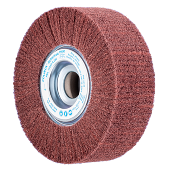 Pferd 44644129 | 43130 6" Diameter x 2" Width 280 Grit Aluminum Unmounted Flap Wheel